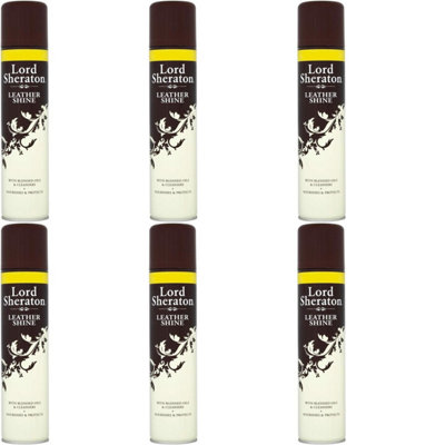 Lord Sheraton Leather Shine 300Ml (Pack Of 6) from B&Q