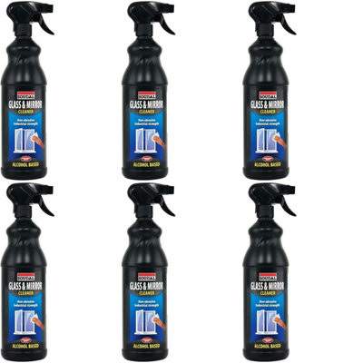 B&Q -  Glass & Mirror Cleaner 1L (Pack Of 6)