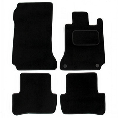 Actiasmat Tailored Carpet Car Floor Mats For Mercedes C-Class 4 Piece Set from B&Q