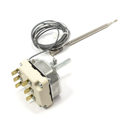 B&Q - 55.34035.090  Fryer Thermostat95-195 Deg C Triple Pole