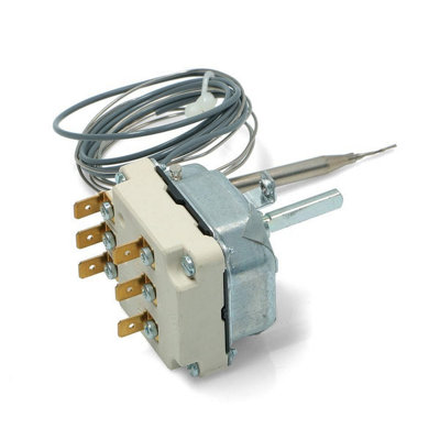 Ego 55.34055.020 Triple Pole Thermostat 50-300 Deg C from B&Q