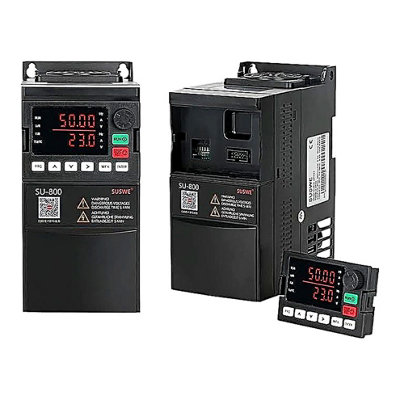 B&Q -  Suswe Su-800 Vfd Inverter 1.5Kw  Single Phase To 3 Phase Variable Frequency Drive