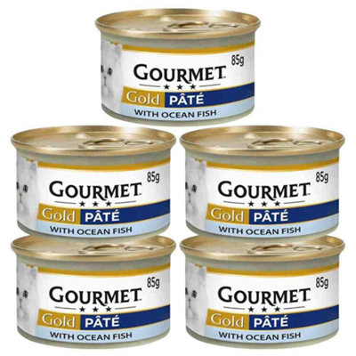 Gourmet Gold Pate Ocean Fish 85G X 5 from B&Q