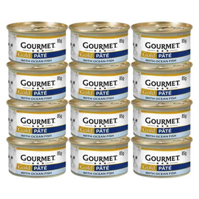 Gourmet Gold Pate Ocean Fish 85G X 12 from B&Q