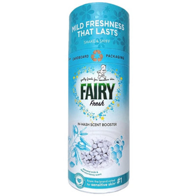 Fairy Fresh In-Wash Scent Booster Beads Almond Milk & Honey Scent 176G X 1 from B&Q