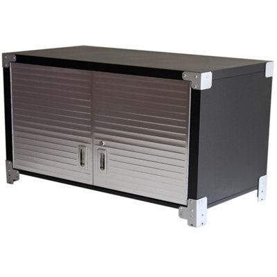 B&Q -  Seville Hd Top Cabinet Extension For 6Ft X 4Ft Wide Cabinet Garage Storage