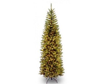 Garden Store Direct National Tree Company Pre-Lit Kingswood Fir Artificial Christmas Tree 4.5Ft