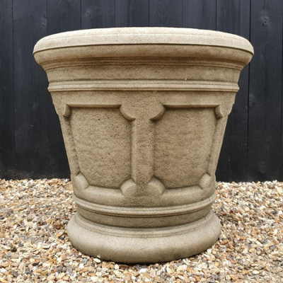 Spa Stone Cast Classic Planter Large