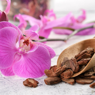 Orchid Bark SubstrateFine Grade8-15 mmRepotting Soil Compost Mix (20 L) from B&Q