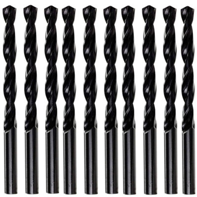 Rennie Tool Company Rennie Tools Box Of 10 X 1.6mm Hss Jobber Drill BitsBlack Roll Forged Hss-R For Carbon + Alloy SteelPlastics & Wood. Din338 from B&Q