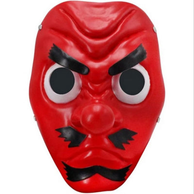 B&Q -  Demon Slayer Sakonji Urokodaki Tanjiro's Mentor Resin Cosplay Mask Replica