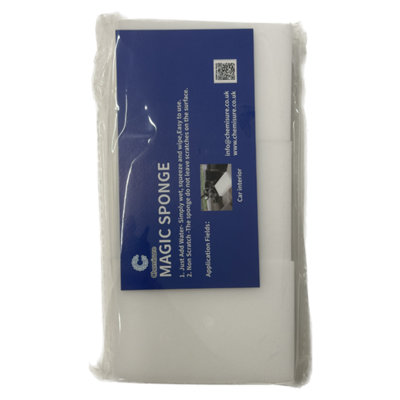Chemisure Erase-A-Stain Magic Sponges (Pack Of 3) (For CarsVansMotorhomesCaravans Etc.)