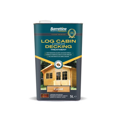 Barrettine Log Cabin & Complete Decking Treatment - 5 Litre