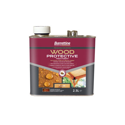 Barrettine Wood Protective Treatment2.5 LitreClear from B&Q