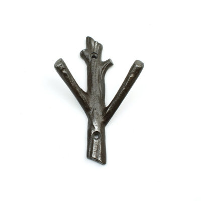 OakcraftsAntique Cast Iron Tree Design Coat Hook from B&Q