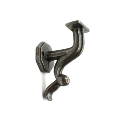 OakcraftsAntique Cast Iron Victorian Handrail Bracket from B&Q