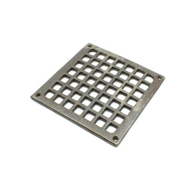  - OakcraftsAntique Cast Iron Square Air Vent Extraction Cover140mm