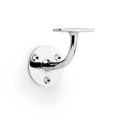 Carlisle Brass Alexander & Wilks Polished Chrome Handrail BracketAw750Pc from B&Q