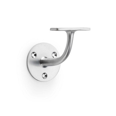 Carlisle Brass Alexander & Wilks Satin Chrome Handrail BracketAw750Sc from B&Q