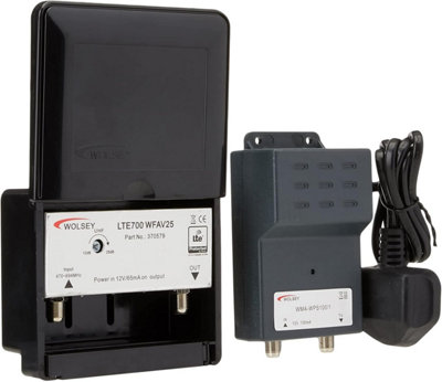 Wolsey 1 Way Wfav25 Lte 25Db Variable Masthead Amplifier Kit With Power Supply 5061038082685 - Image 4