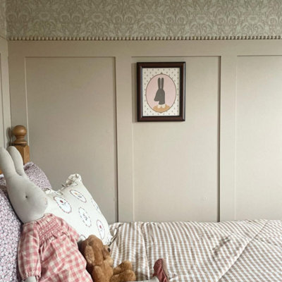  - Shaker Wall Panelling Kit8 X 2440 (H) X 90 (W) X 12mm (D) StripsFull Wall Height Pre-Cut Mdf Diy WoodPanels By Sofia