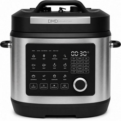 DMD Collective Dmd 23-In-1 Pressure Cooker 6L With Free Recipe Book from B&Q
