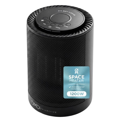 DMD Collective Dmd 9" Space Heater, Ceramic Fan Heater, Hot And Cold Air
