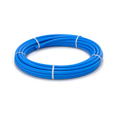Lavatap 25mm Mdpe Pipe Mains Water Supply Medium Density Polyethylene Blue Water Pipe Underground (25M) from B&Q
