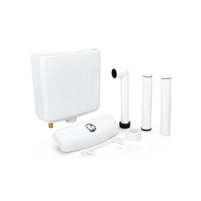 LavaTap Flushdaddy Low Level Dual Flush Compact Cistern Cist10 from B&Q