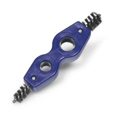 LavaPlumb Pitbull 4 In 1 Copper Pipe Cleaner Deburring Tool 15mm 22mm from B&Q