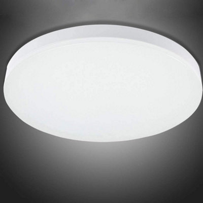  - Led Ceiling Light Fixture Cool White Round Flush Mount White 27Cm