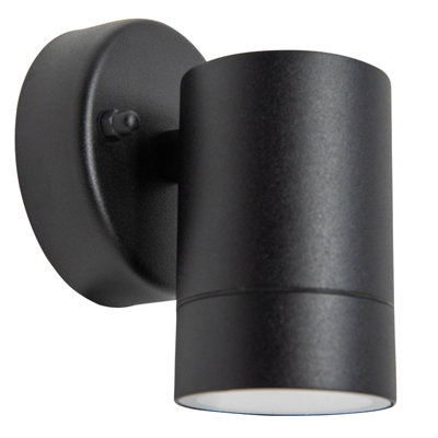 Outdoor Adjustable Wall Light Gu10 Black 12Cm Waterproof from B&Q