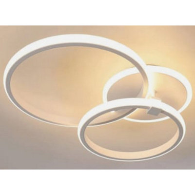  - Ceiling Light White Round 42W Modern Led Ceiling Light Warm White