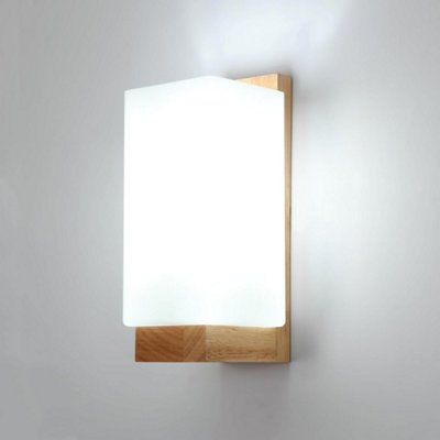  - Wooden Wall Lights Indoor E27 Modern Minimalist Design Wall Lamp