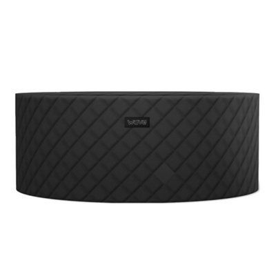 Wave Spas Wave Atlantic 6-Person Round Thermal Hot Tub CoverEnergy-Saving Insulated Spa LidBlack from B&Q