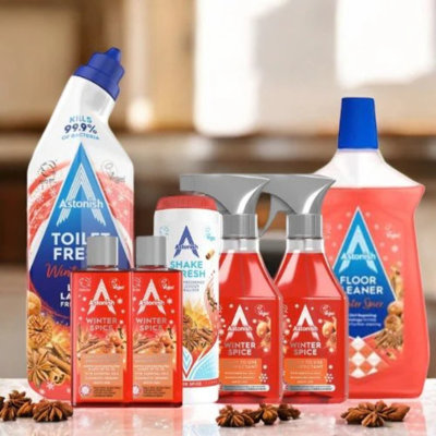 Fabulosa Astonish Winter Spice Cleaning Bundle 7 Piece from B&Q