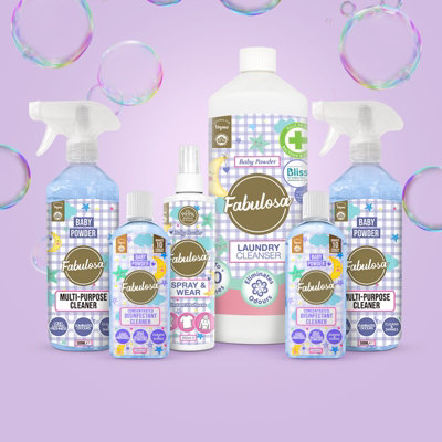 Fabulosa Baby Powder Cleaning Bundle 6 Piece from B&Q