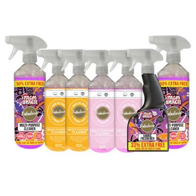 Fabulosa Summer Fun Cleaning Bundle 7 Pieces from B&Q