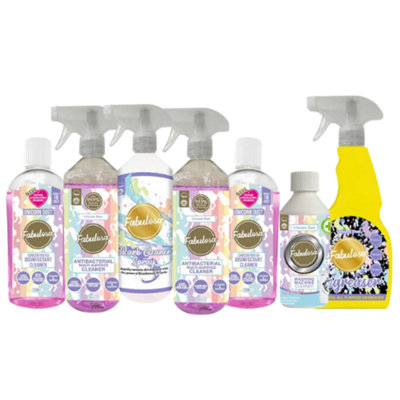 Fabulosa Unicorn Dust Household Cleaning Bundle 7 Piece from B&Q