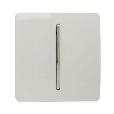 Trendiswitch White Trendi Switch 10A Triple Pole Bathroom Fan Isolator Switch In Ice