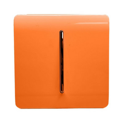 Trendi Switch Modern Decorative Fan Isolator Switch in Sunset Orange - Image 5