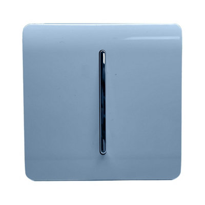 Trendi Switch Sky Blue Bathroom Fan Isolator Switch - 10amp Triple Pole - Image 7