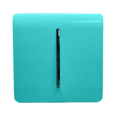 Trendi Switch 10A Triple Pole Bathroom Fan Isolator Switchin Bright Teal 5061040630379 - Image 5