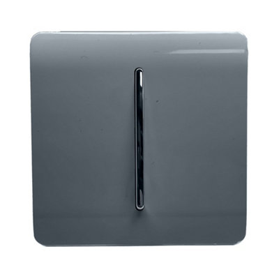 Trendiswitch Grey Trendi Switch 10A Triple Pole Bathroom Fan Isolator Switch In Warm