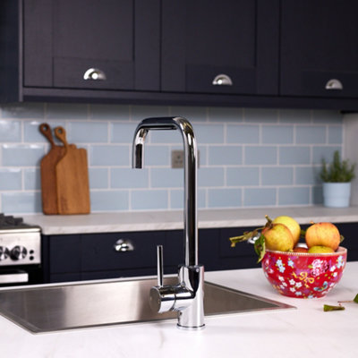 Flode Flöde Arendal Kitchen Mixer TapChrome Finish from B&Q