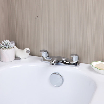 Flode Boden Bath Filler Chrome from B&Q