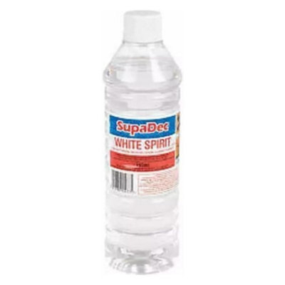Supadec White Spirit 750MlTurps Paint Thinner Premium Quality Paint Organic Solvent Brush Cleaner Stain Remover Liquid from B&Q