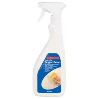 Supadec Sugar Soap Household Cleaner 500Ml Removes Grease Dirt Trigger Bottle General Purpose Ready To Use Spray Preparing Surface from B&Q