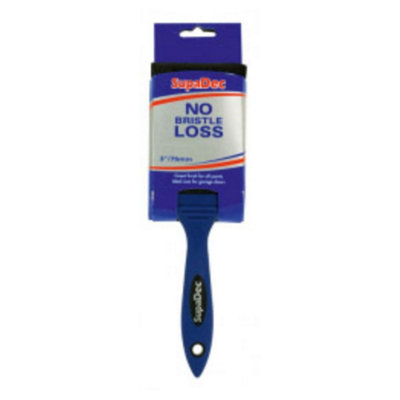 Supadec No Bristle Loss Angled Paint Brush 2 Inch50mmMulti-Purpose Wall & Trim Paint Brush For EmulsionGloss & Varnish from B&Q