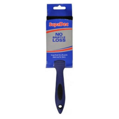 Supadec No Bristle Loss Angled Paint Brush 1 Inch25mmMulti-Purpose Wall & Trim Paint Brush For EmulsionGloss & Varnish from B&Q